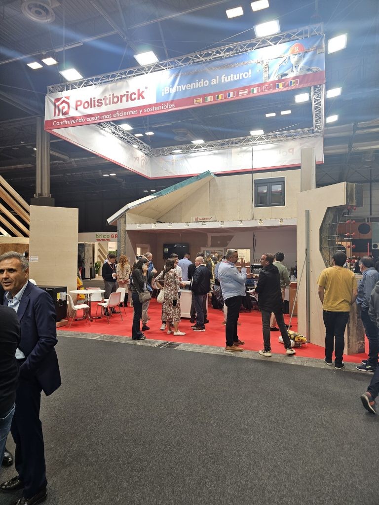 POLISTIBRICK conquers MADRID – The future of construction is here!