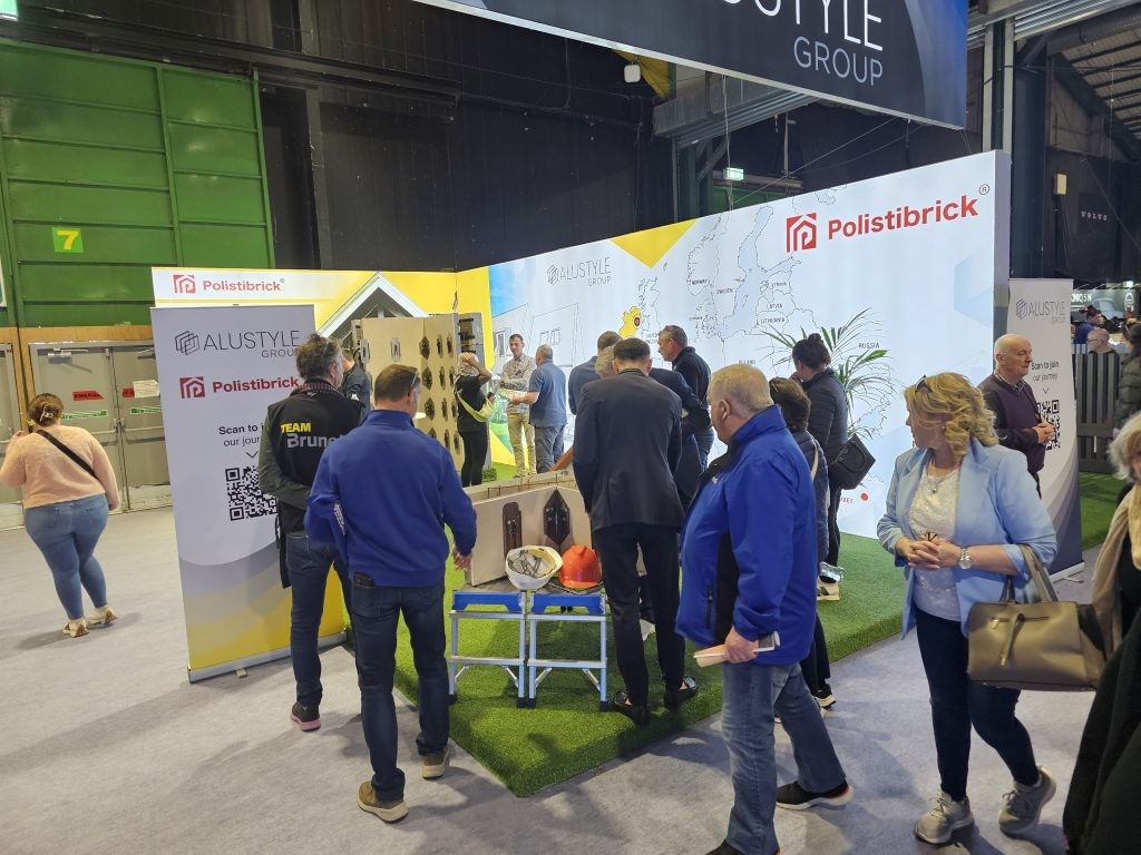 POLISTIBRICK – Innovation and Efficiency at Ideal Home Show, IRELAND – 2025 Edition